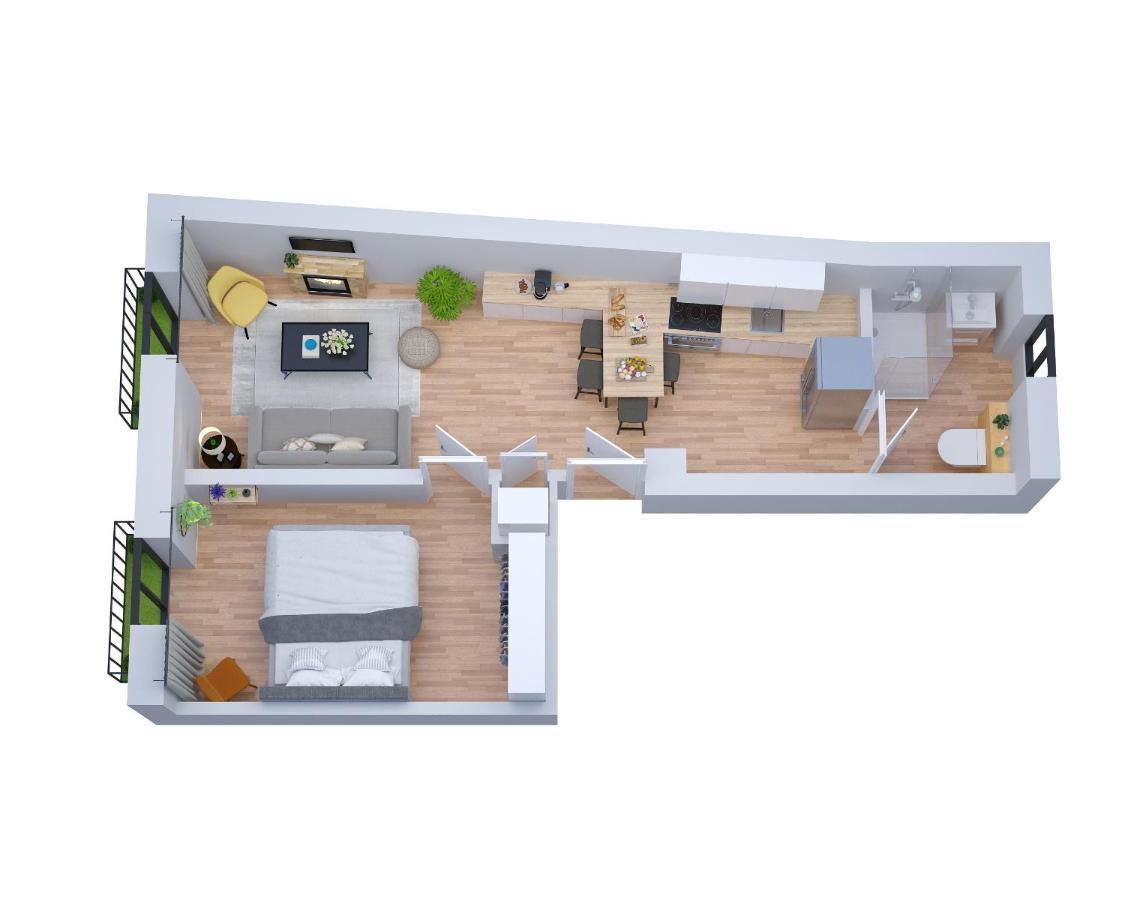 Centre-ville - Fibre - Netflix - T2 L'isac Apartamento